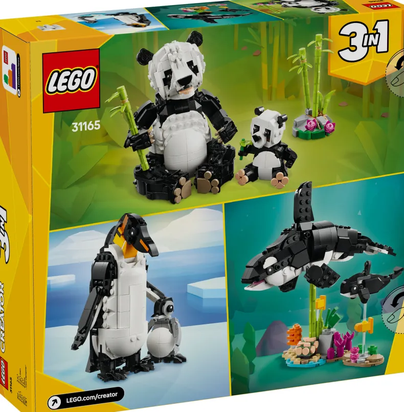 LEGO Creator 31165 Wilde dieren: pandafamilie