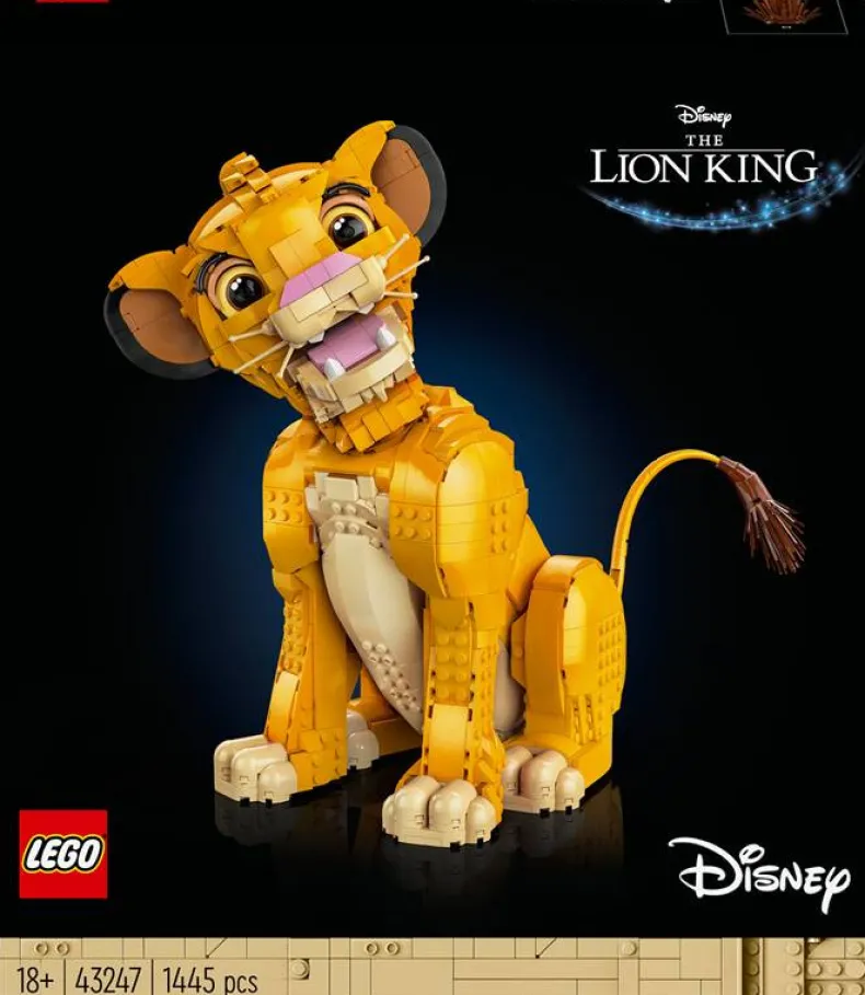 LEGO Disney 43247 Jonge Simba de Leeuwenkoning