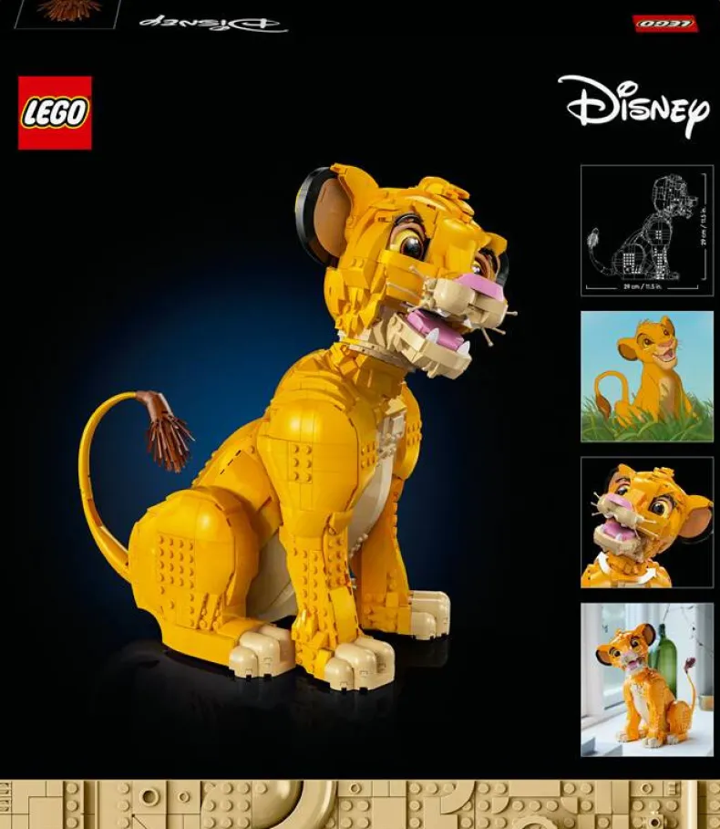 LEGO Disney 43247 Jonge Simba de Leeuwenkoning