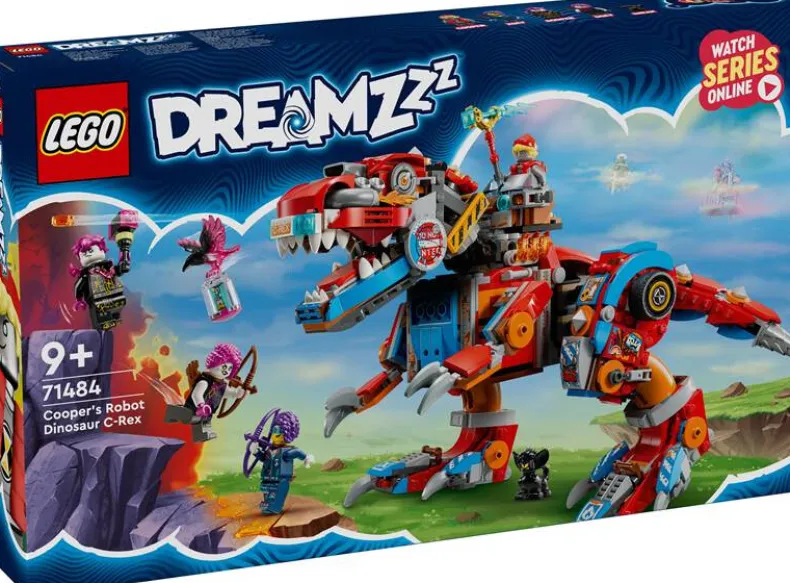 LEGO Dreamzzz 71484 Coopers robotdinosaurus C-Rex