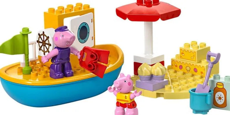 LEGO Duplo 10432 Peppa Pig bootreis