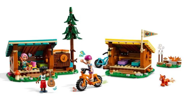 LEGO Friends 42624 Avonturenkamp knusse boshutten