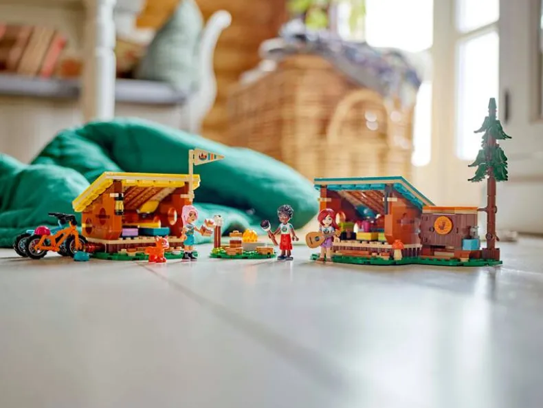 LEGO Friends 42624 Avonturenkamp knusse boshutten