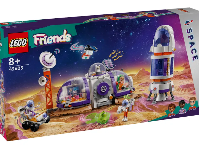 LEGO Friends 42605 Ruimtebasis op Mars en raket