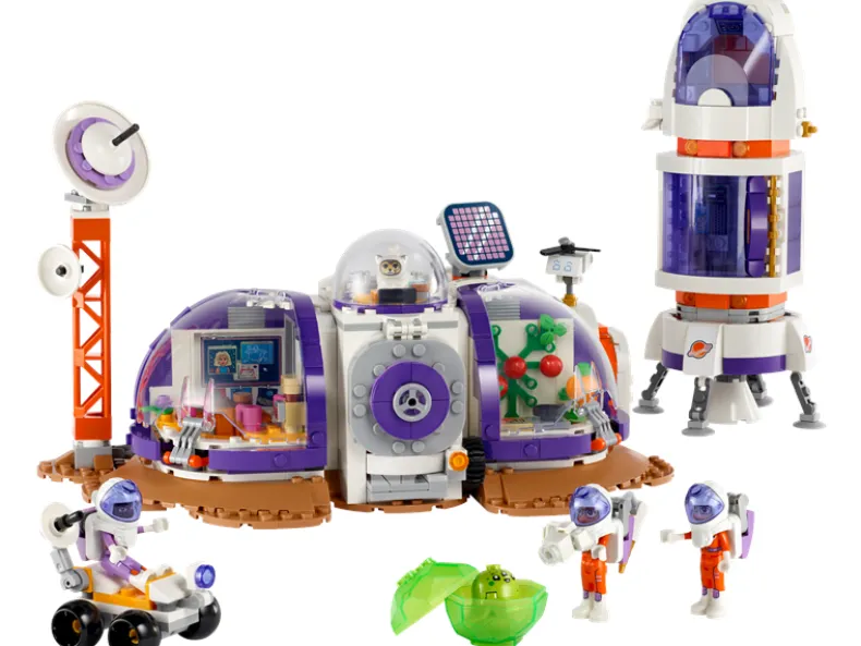 LEGO Friends 42605 Ruimtebasis op Mars en raket