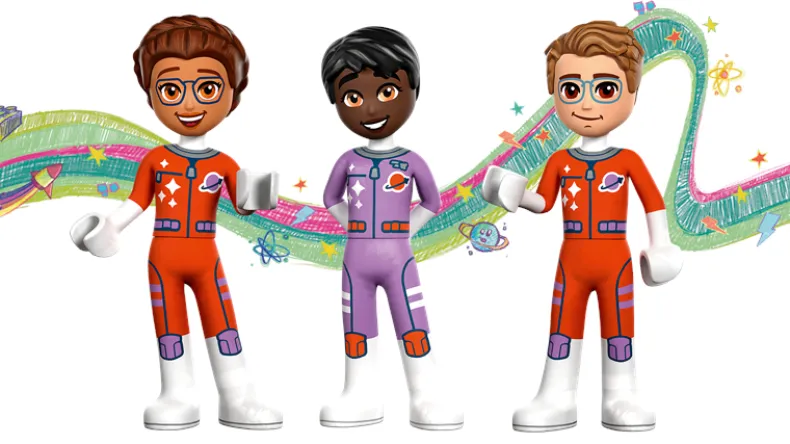 LEGO Friends 42605 Ruimtebasis op Mars en raket