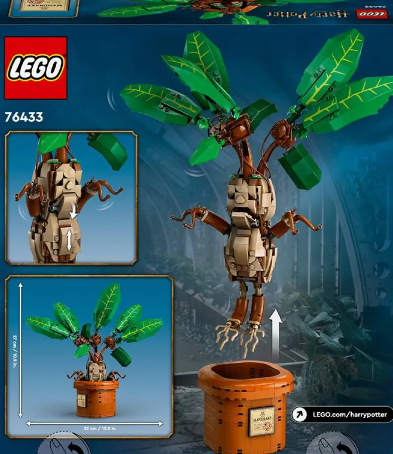 LEGO Harry Potter 76433 Mandragora
