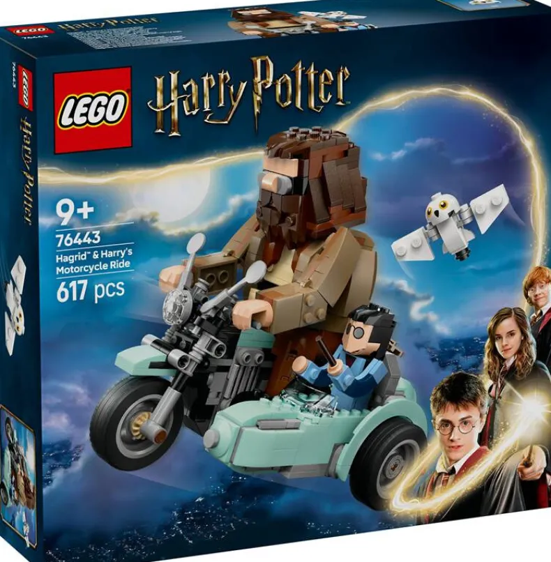 LEGO Harry Potter 76443 Hagrid™ en Harry's rit op de motor