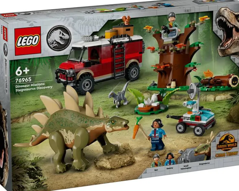 LEGO Jurassic World 76965 Dinosaurusmissies: Stegosaurus ontdekking