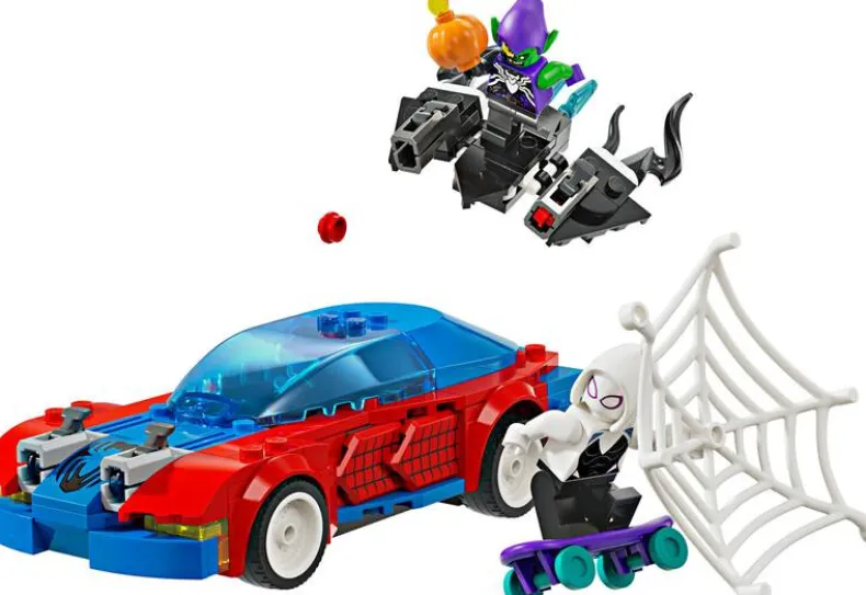 LEGO Marvel 76279 Spider-Man racewagen en Venom Green Goblin