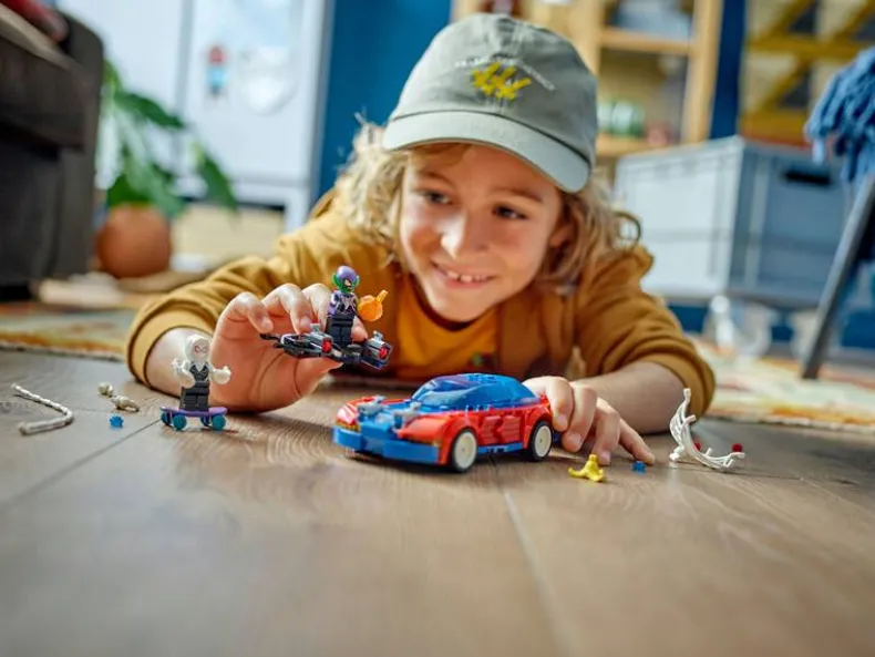 LEGO Marvel 76279 Spider-Man racewagen en Venom Green Goblin