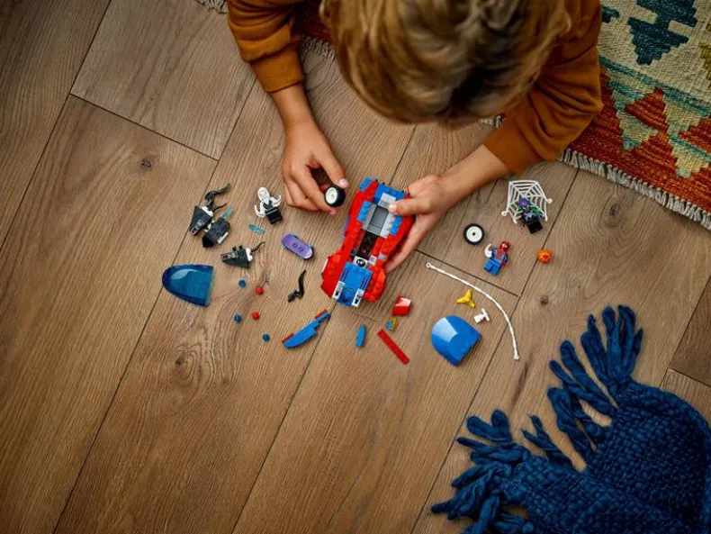 LEGO Marvel 76279 Spider-Man racewagen en Venom Green Goblin