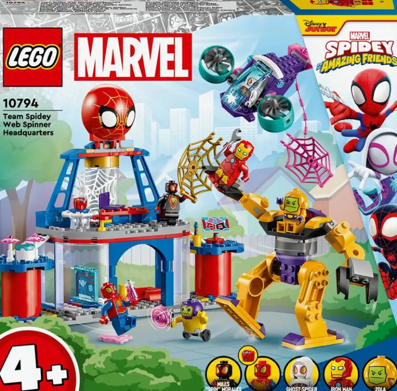 LEGO Marvel 10794 Team Spidey webspinner hoofdkwartier