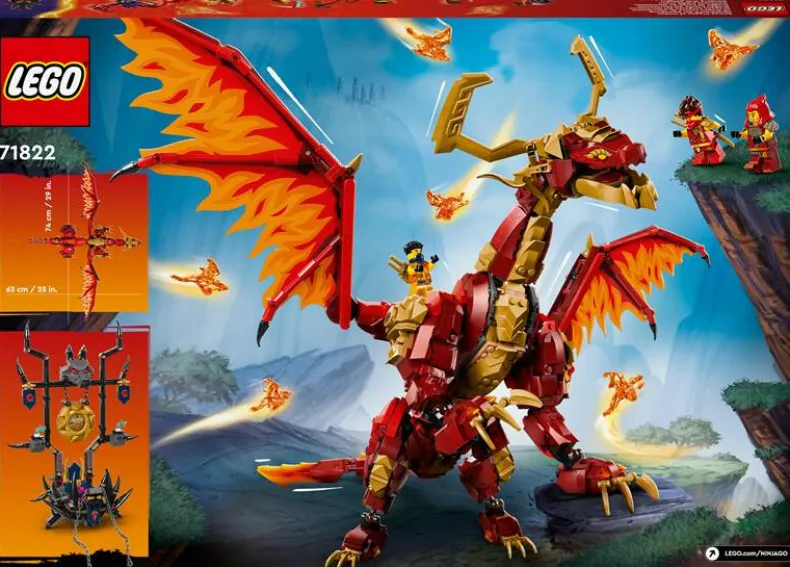 LEGO Ninjago 71822 Brondraak van Beweging