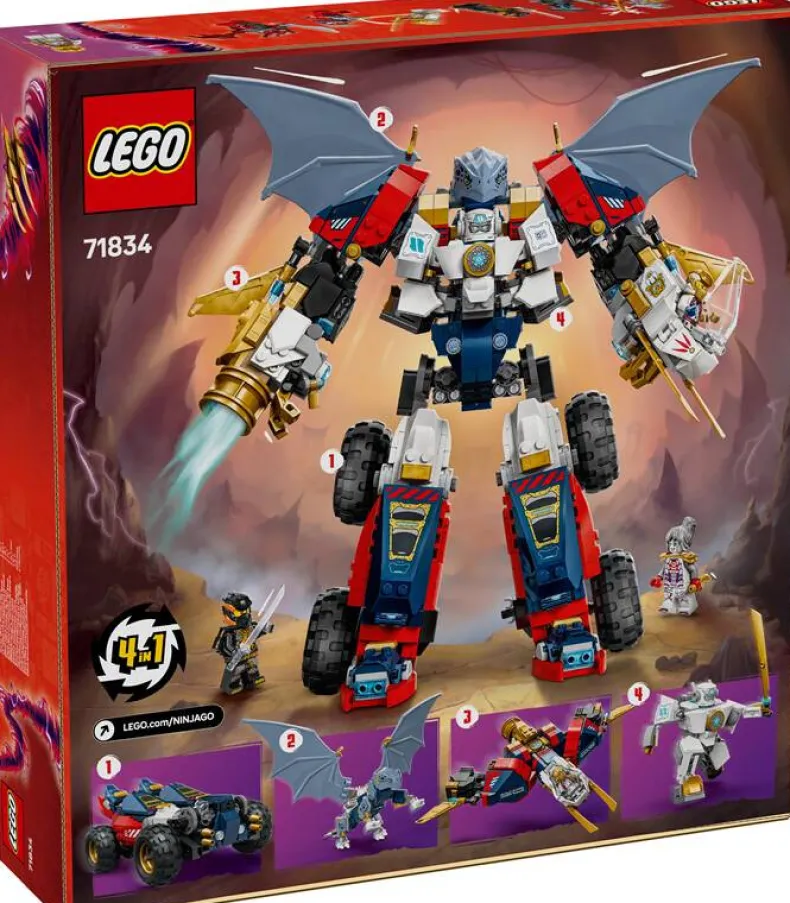 LEGO Ninjago 71834 Zane's ultra-combomecha