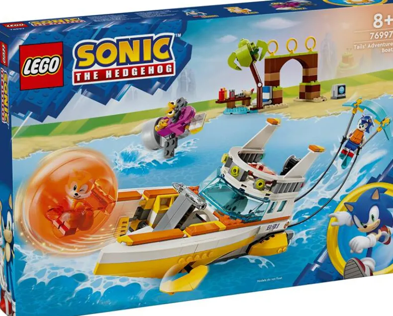 LEGO Sonic 76997 Tails' avonturenboot