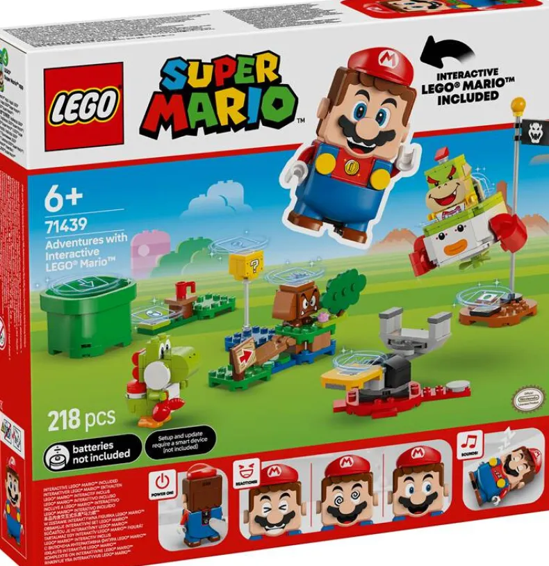 LEGO Super Mario 71439 Avonturen met interactieve LEGO Mario