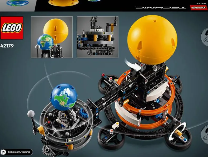 LEGO Technic 42179 De aarde en de maan in beweging