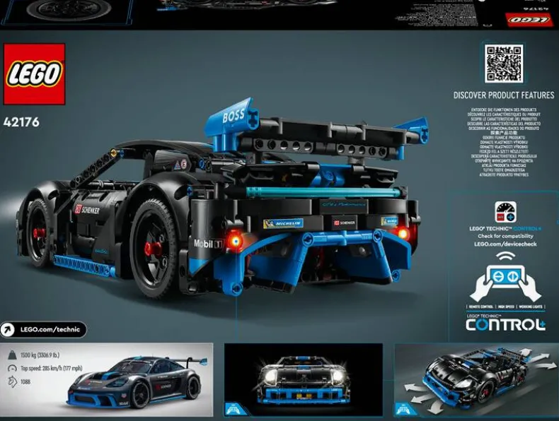 LEGO Technic 42176 Porsche GT4 e-Performance racewagen