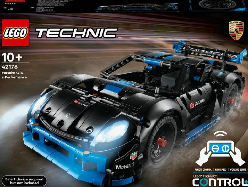 LEGO Technic 42176 Porsche GT4 e-Performance racewagen