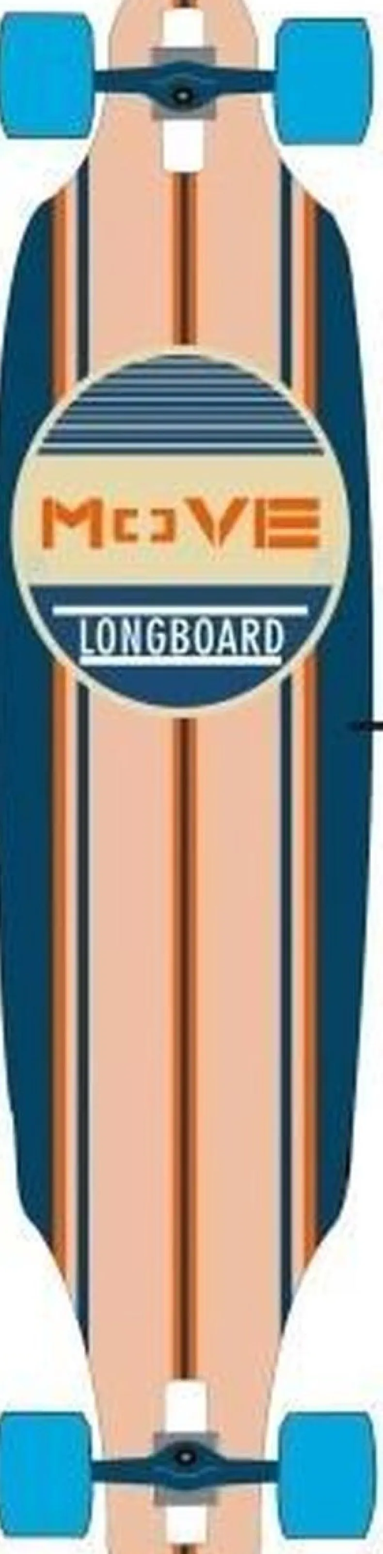 Longboard 22" Classic Black