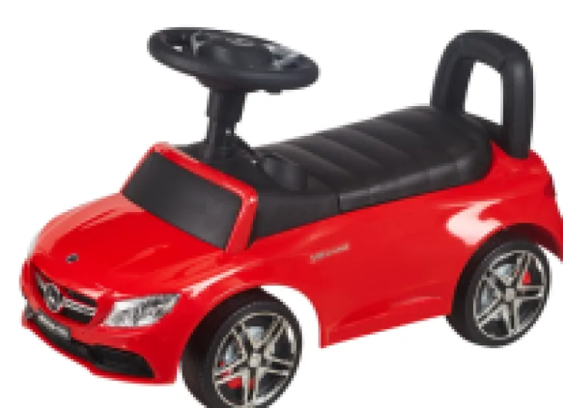 Loopauto Mercedes rood