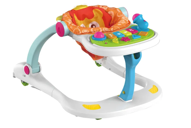 Loopstoel tijger met licht en muziek