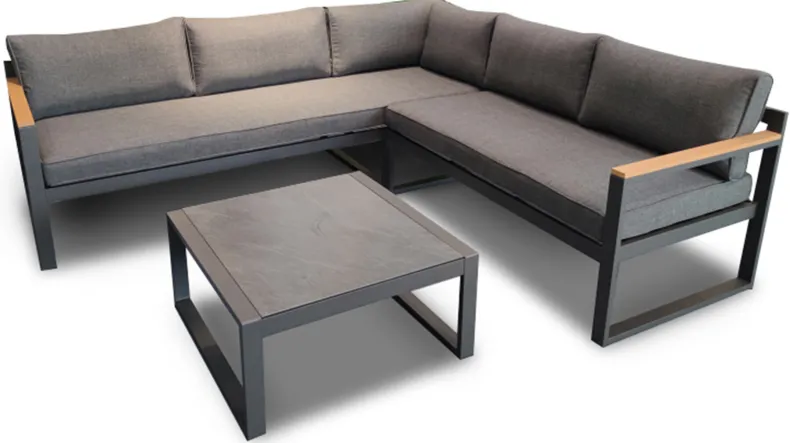 Loungeset Jolina - Aluminium