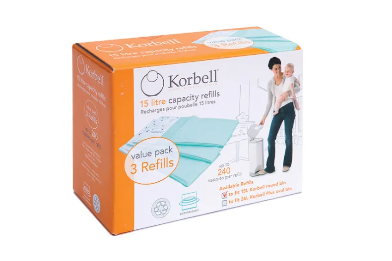 Luieremmer Navulling 3Pack Korbell
