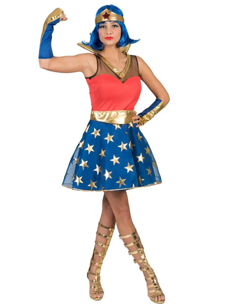 Kostuum Superwoman - Maat 36/38