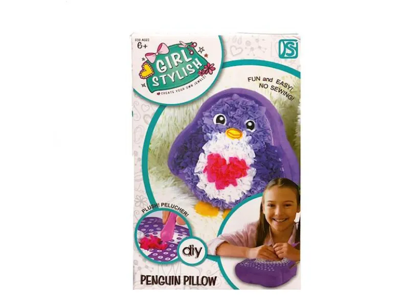 Maak je pinguin kussen