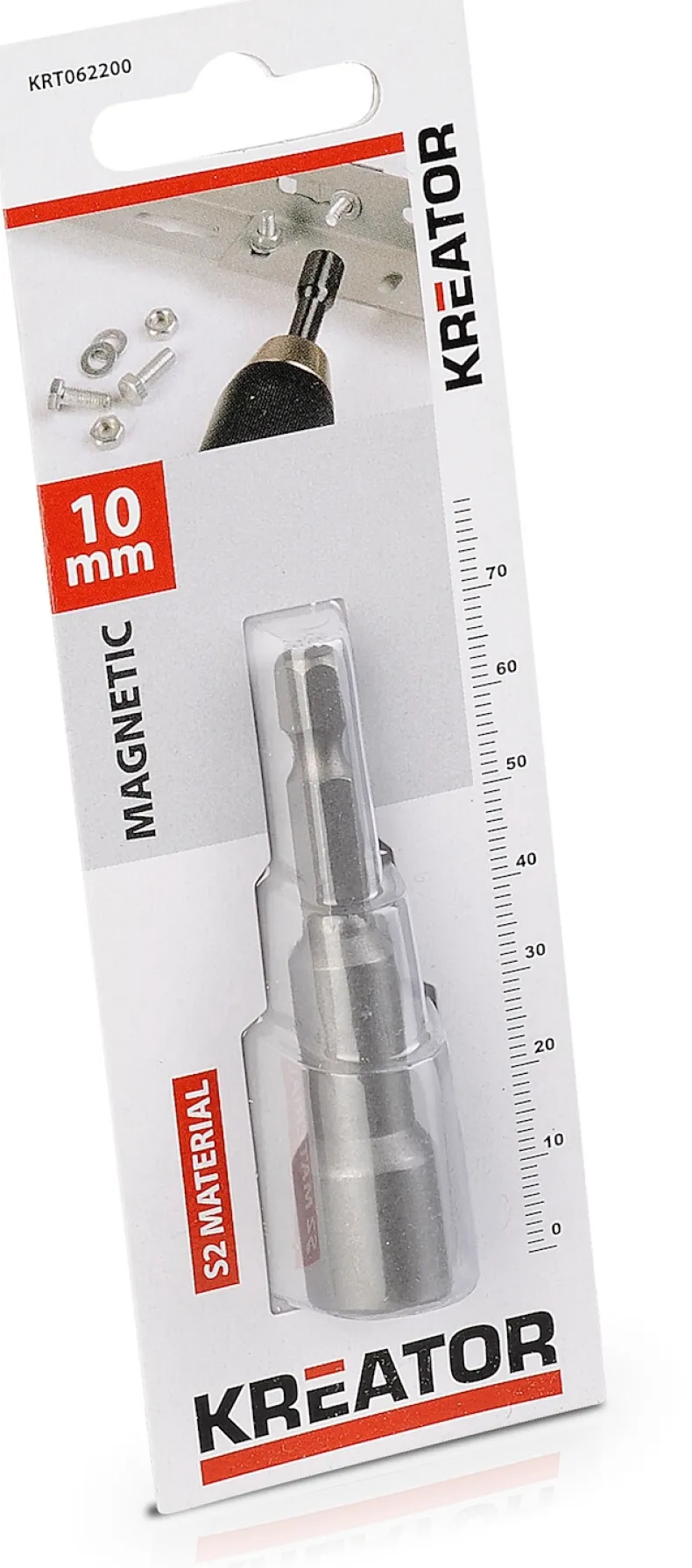 Magnetische dopsleutelbit 10 mm
