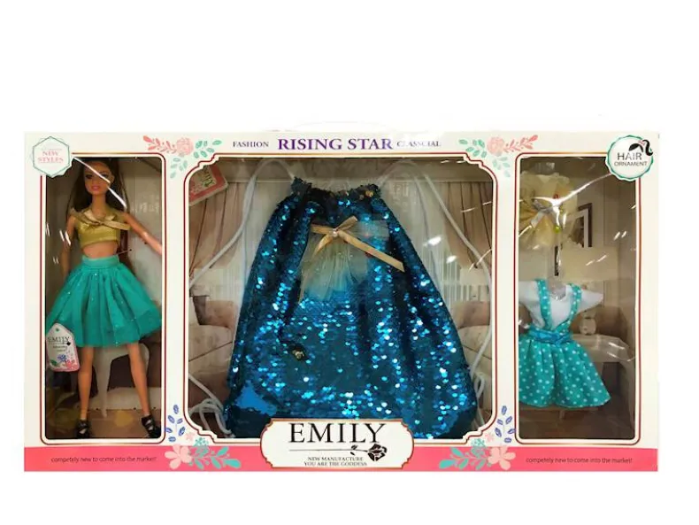 Mannequinpop Emily + toebehoren