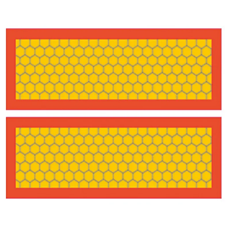 Markeringsborden E3 aanhangwagen 2 stuks