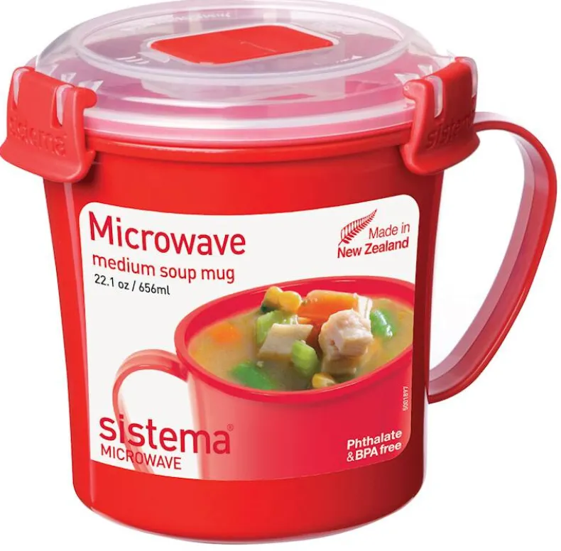 Microwave soup mug 656 ml
