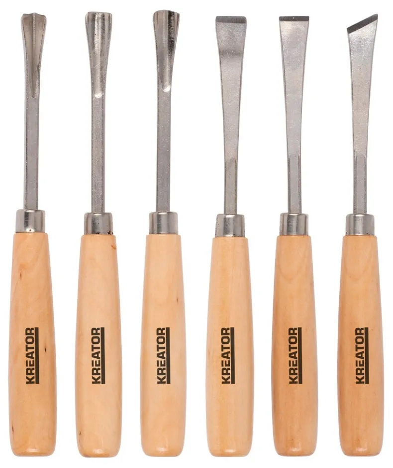 Mini gravureset 6-delig