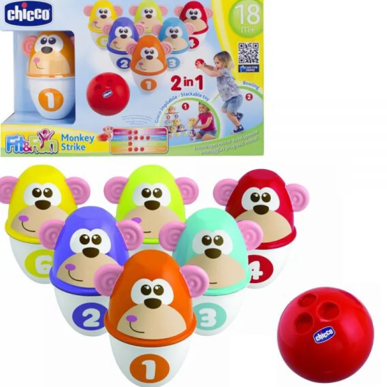 Monkey strike bowlingspel