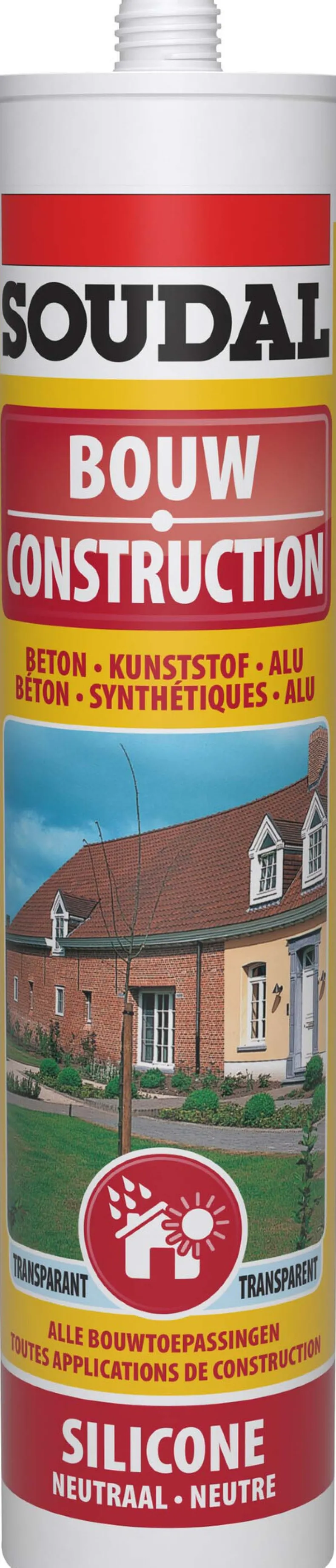 Neutrale silicone wit 310 ml