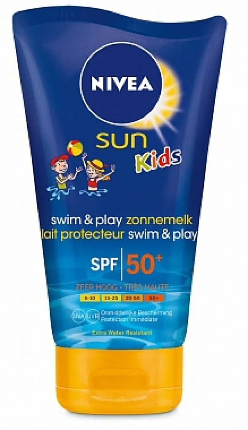 Nivea Sun child swim & play zonnemelk SPF50+ 150ml