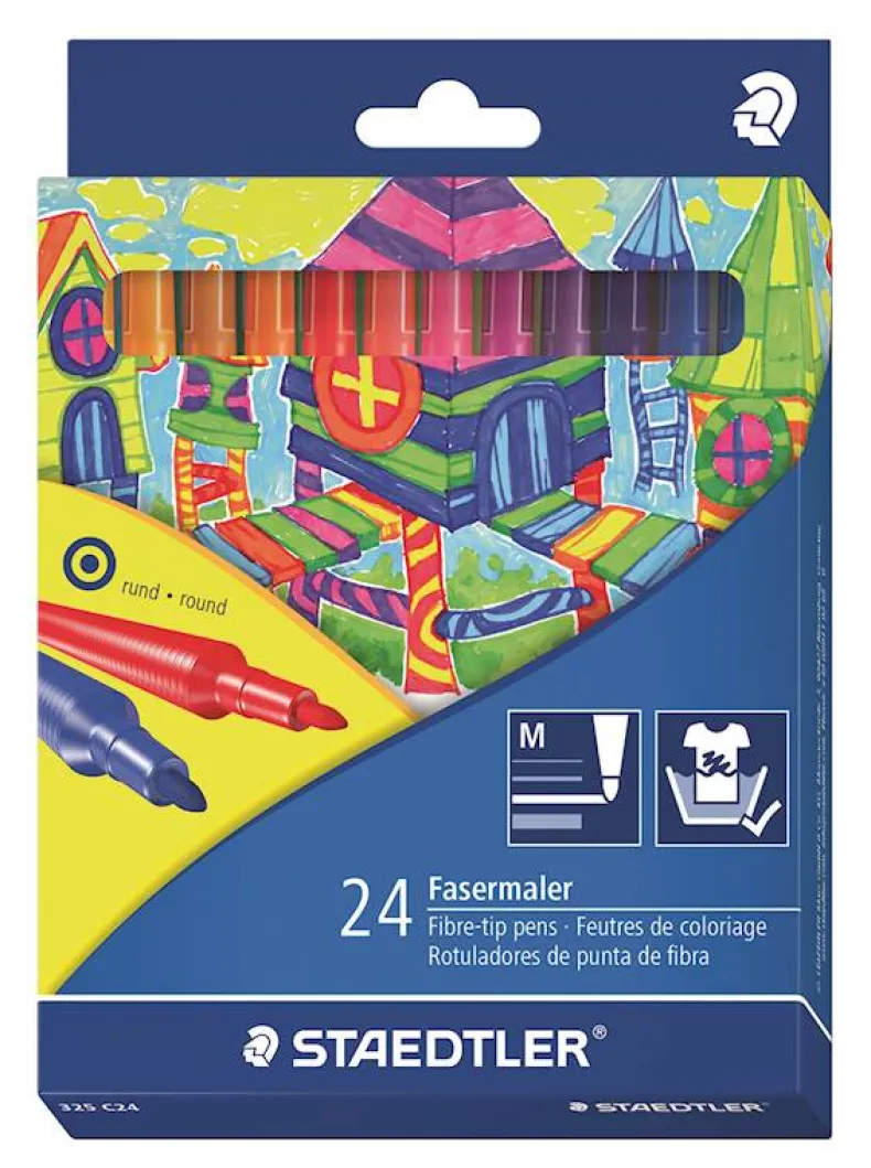 Noris club kleurstift etui 24 stuks