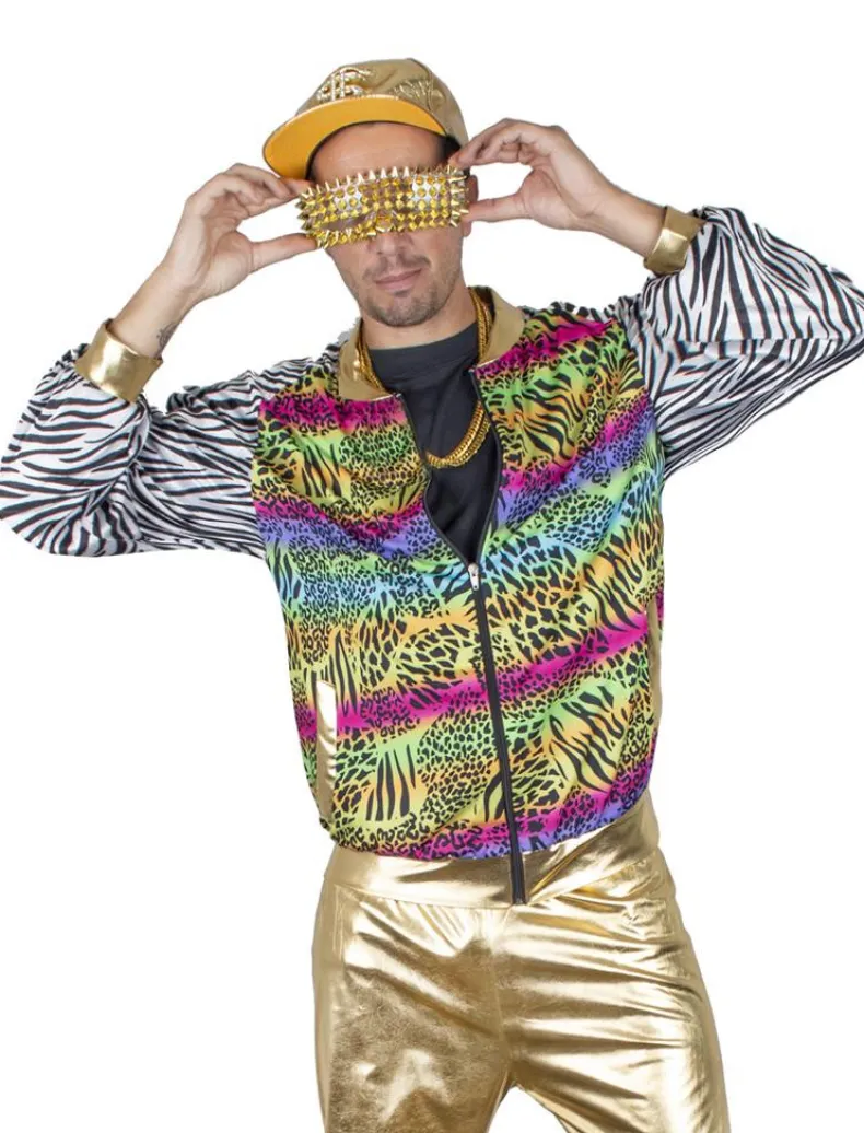 Foute Jas met Dieren Print Heren - Maat 56/58