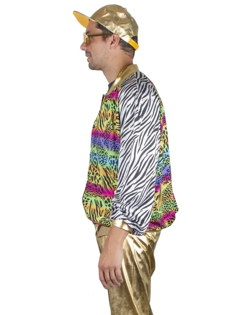 Foute Jas met Dieren Print Heren - Maat 56/58