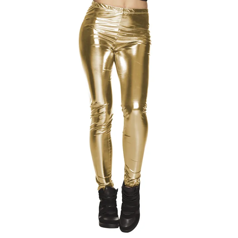 Legging Glance Goud - L