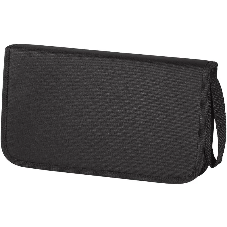 Nylon wallet 64 cd zwart