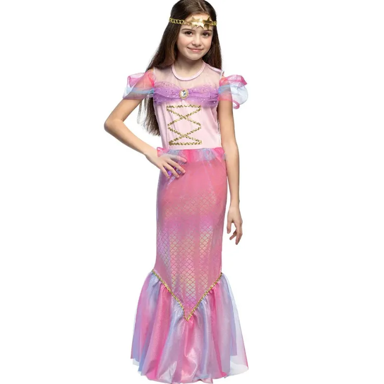 Kinderkostuum Zeemeermin Alana - 7-9 jaar