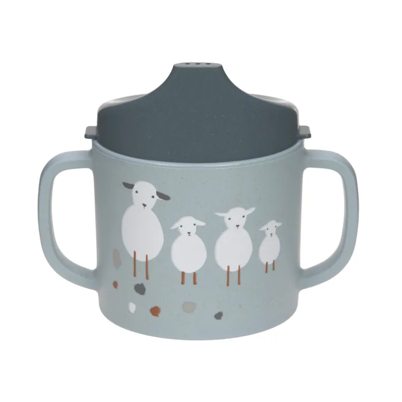 Oefenbeker Anti-Lek tiny Farmer Sheep Blue