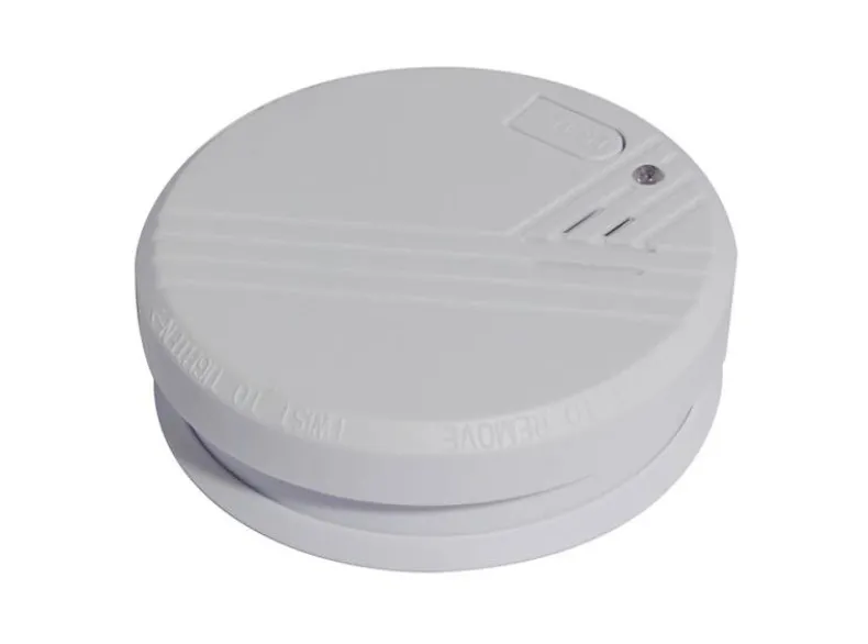 Optische rookmelder met 9V alkalinebatterij