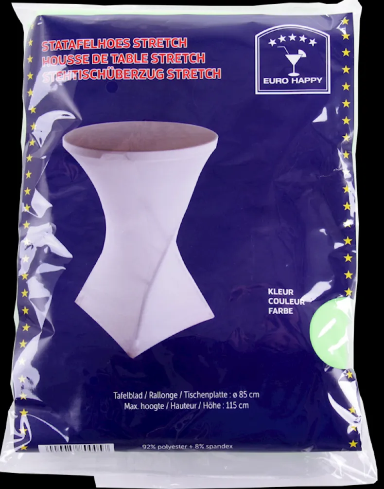 Overtrek receptietafel lime