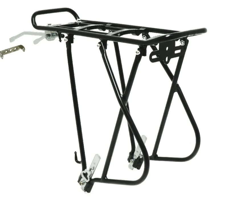 Pakdrager aluminium zwart