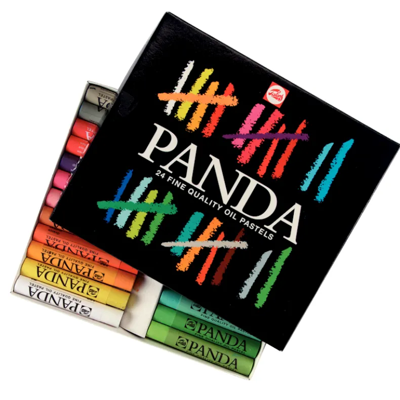 Panda Oliepastel 24 stuks